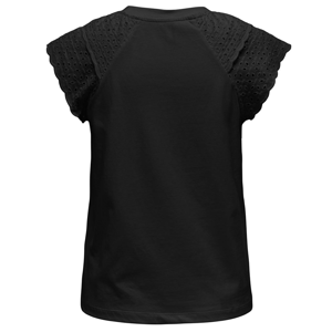 Only Xiana Broderie Anglaise Top